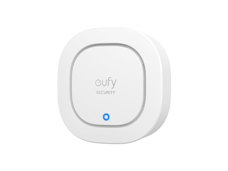 Eufy T89703d1, Drahtlose Sirene, 200 M, Ip65, Weiß, Akku, Cr123