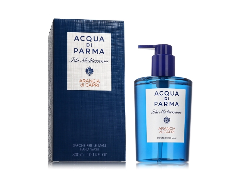 Acqua Di Parma Blu Mediterraneo Arancia Di Capri Hænder Opfyldningssæt Til Automat Pumpeflaske Aloe Vera Panthenol Beskyttelse Forfriskende A