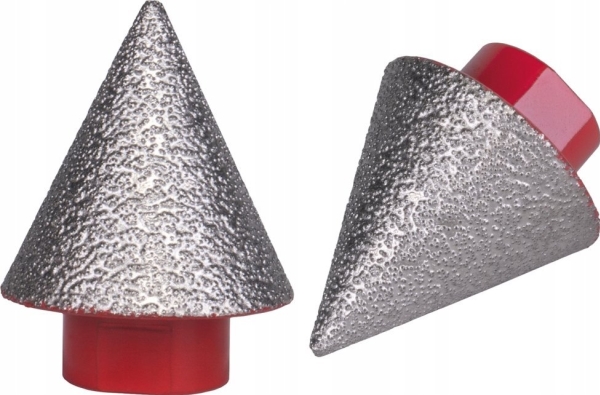 RUBI diamantdrevet trekantet boremontage kegleformet ekspander/boradapter 2-35 mm