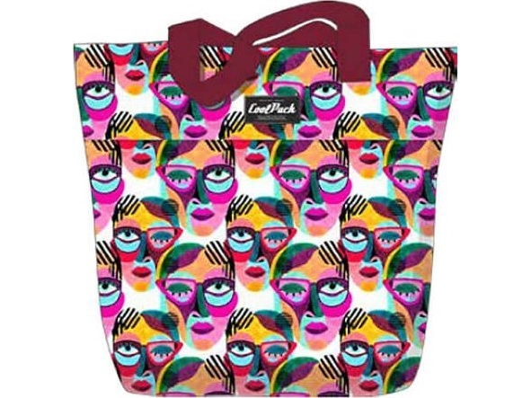 Beach Bag With Faces F051743