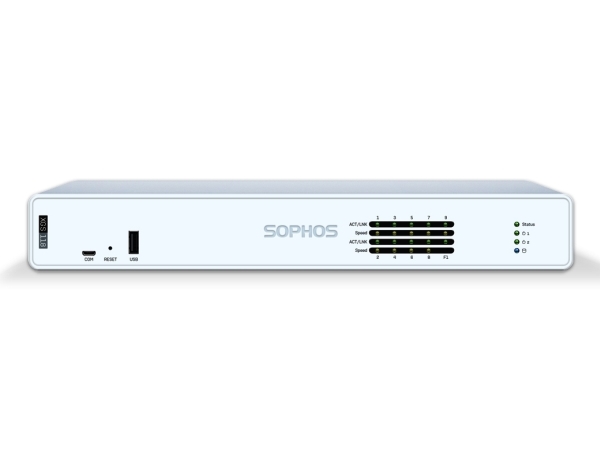 Sophos Xgs 118, 15,5 Gbit/Sek., 11 Gbit/Sek., 13 Gbit/Sek., 3500 Mbit/S, 3250 Mbit/S, 1100 Mbit/S