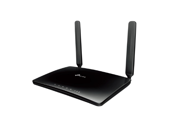 Tp-Link N300 4G Lte-Telefonie-Wlan-Router, Wi-Fi 4 (802.11N), Einzelband (2,4Ghz), Eingebauter Ethernet-Anschluss, 3G, Schwarz, Tabletop-Router