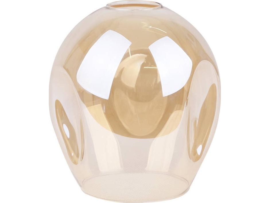 Candellux glasafskærmning brun E27 til lampe Aspa 71-03645