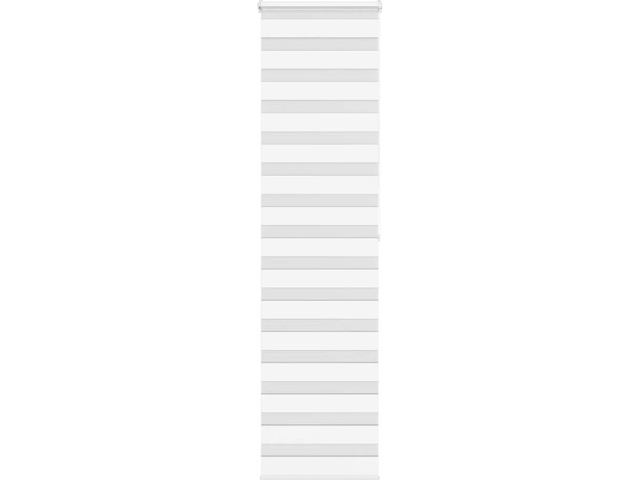 Zebra-rullgardin vit, tygbredd 60,9 cm, polyester | Smarta hem - Smart Home - Gardiner & solskydd - Rullgardiner | GameStuff