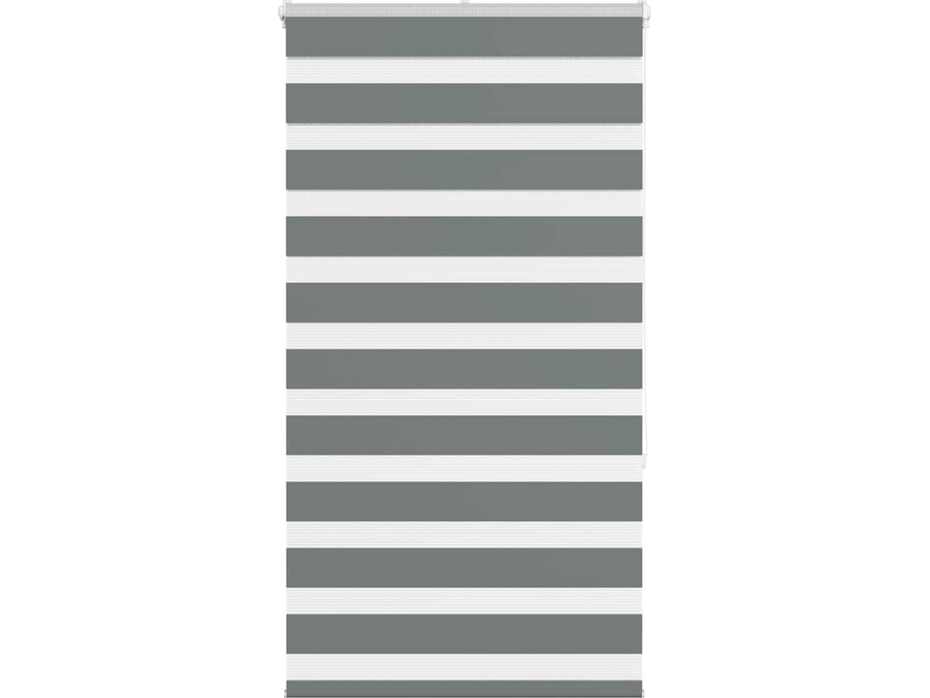 Rullaverho zebra, tummanharmaa, kankaan leveys 70,9 cm, polyesteri