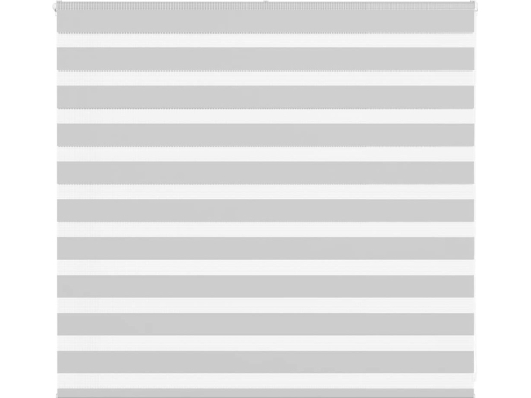 Rullaverho zebra, vaaleanharmaa, kankaan leveys 150,9 cm, polyesteri