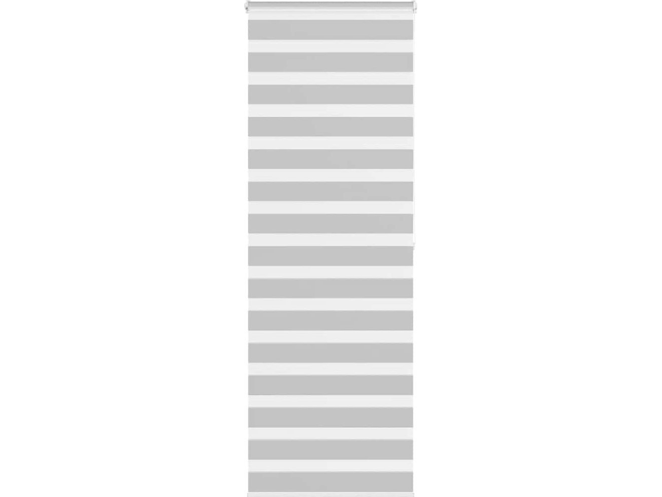 Rullaverho zebra, vaaleanharmaa, kankaan leveys 70,9 cm, polyesteri