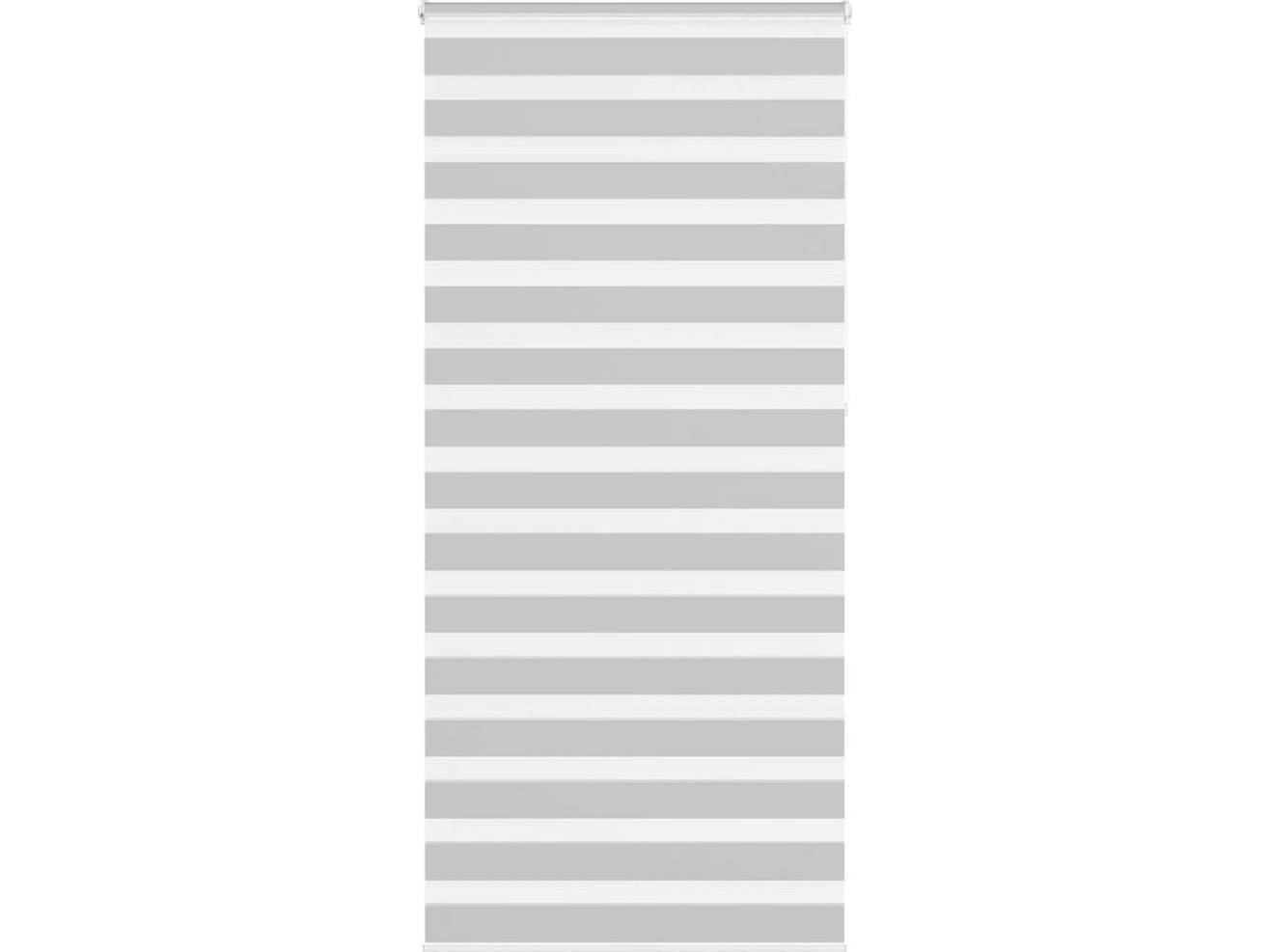 Rullaverho zebra, vaaleanharmaa, kankaan leveys 100,9 cm, polyesteri