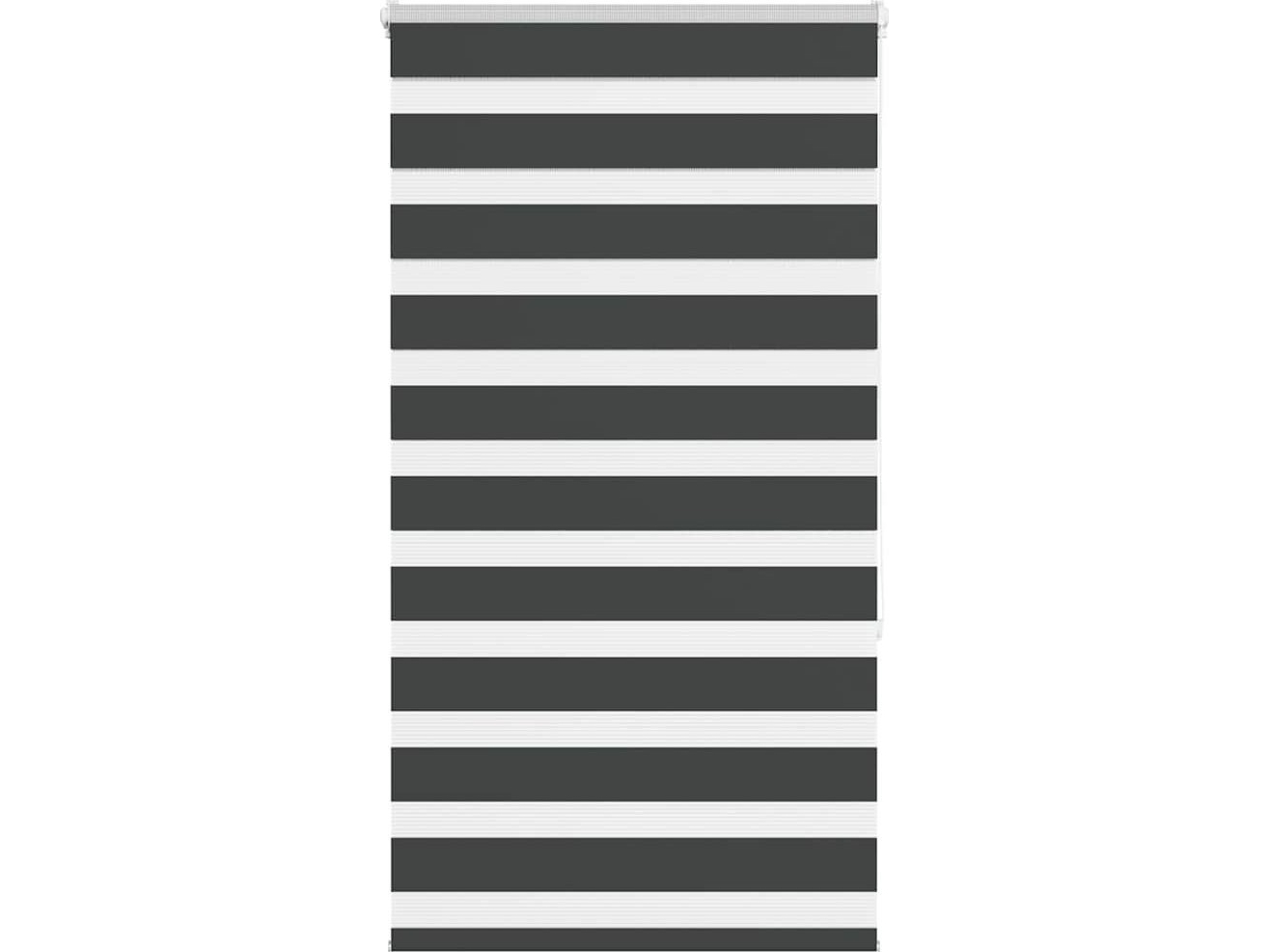 Zebra-rullgardin, svart, tygbredd 65,9 cm, polyester | Smarta hem - Smart Home - Gardiner & solskydd - Rullgardiner | GameStuff