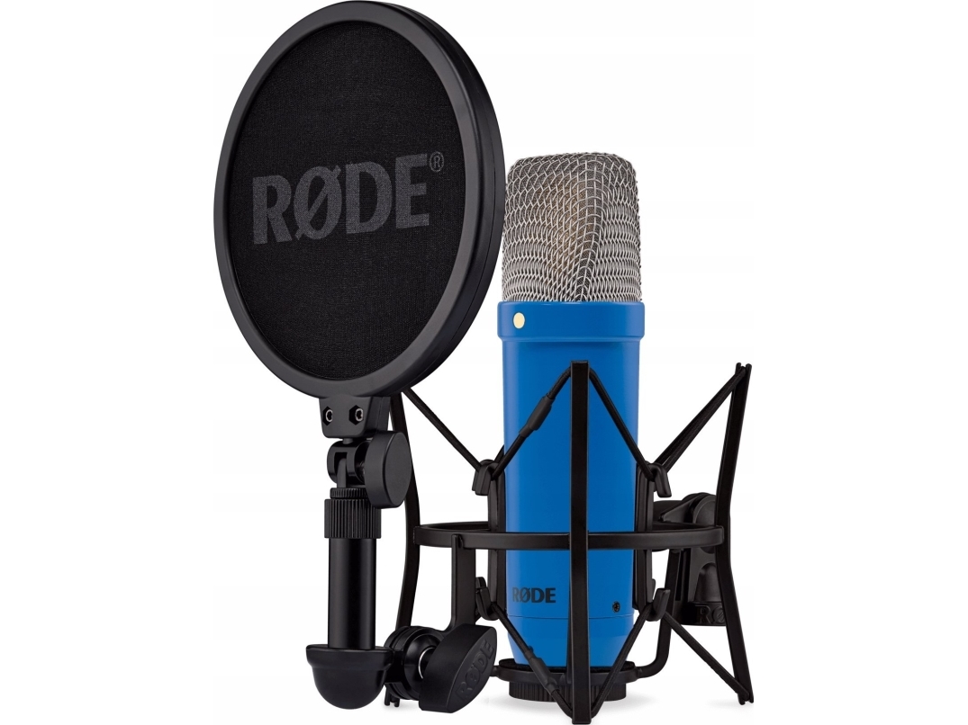 Röd RØDE NT1 Signature Cobalt - kondensatormikrofoner | TV, Ljud & Bild - Hörlurar & Mikrofoner | GameStuff