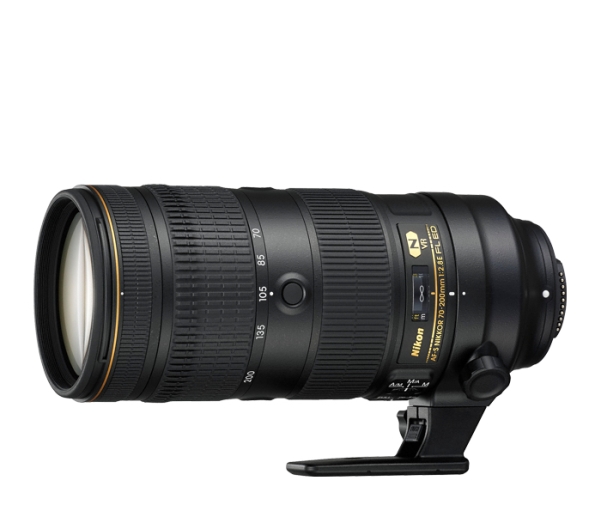 Nikon NIKKOR 70-200mm f/2.8E FL ED VR, Telezoom-objektiivi, 22/18, 70 - 200 mm, Kuvanvakaaja, Nikon AF-S, Nikon D, Automaattitarkennus