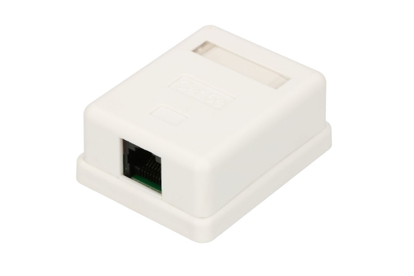 Extralink Ytmonterat uttag 1x RJ45 CAT5E UTP | Lauritz Knudsen - LK OPUS® 66 - Antenn & Datauttag | GameStuff