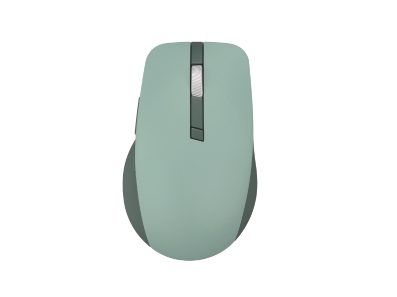 Asus Smarto Mouse Md200 Silent Plus, Ambidextrous, Optical, Rf Wireless + Bluetooth, 4200 Dpi, Green