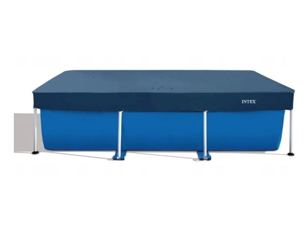 Intex 28036, Sikkerhedsafdækning Til Swimmingpool, Pool Over Jorden, Rektangulær, Blå, Pvc, 1600 Mm