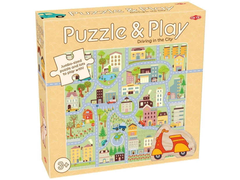 Tactic My First Puzzle & Play Driving In The City