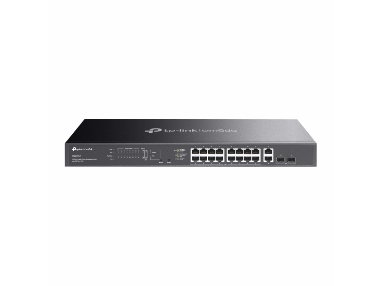 TP-Link Omada ES220GMP, Administreret, L2, Gigabit Ethernet (10/100/1000), Strøm over Ethernet (PoE), Stativ-montering