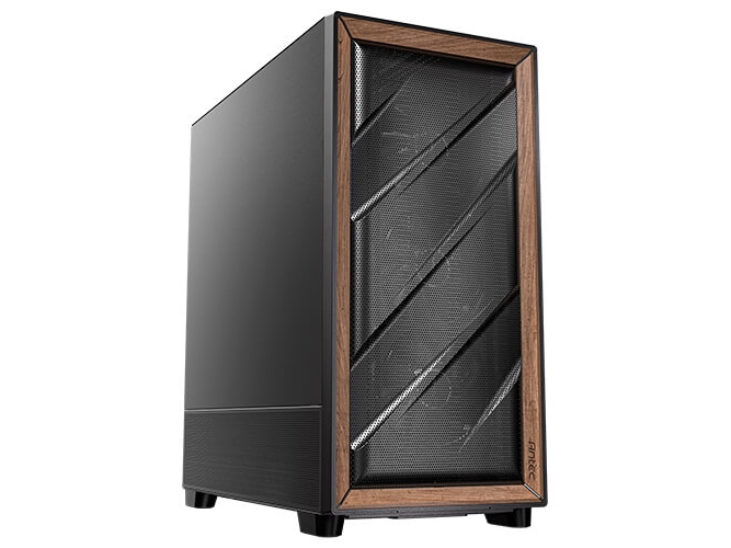 Antec Flux Se, Midi Tower, Pc, Schwarz, Holz, Atx, Eatx, Itx, Micro Atx, Kunststoff, Stahl, Holz, Gaming