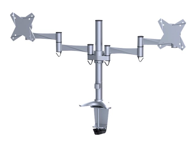 Neomounts Fpma-D1330dsilver Monitorarm 10-27", Klemme/Durchführung, 9 Kg, 25,4 Cm (10"), 68,6 Cm (27"), 100 X 100 Mm, Silber