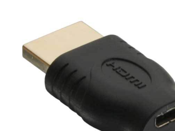Inline Hdmi Adapter, Hdmi A Stecker Auf Micro Hdmi D Buchse, Hdmi A Male, Hdmi D, Schwarz