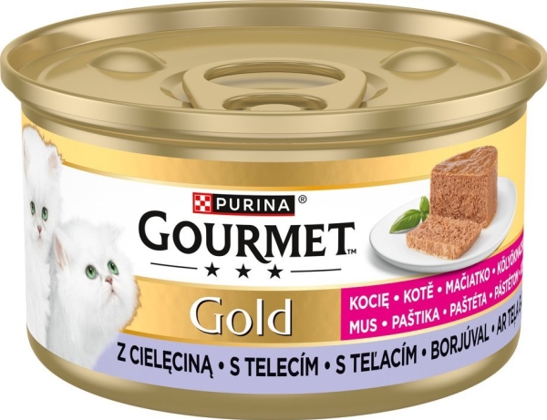 Gourmet Gold Kitten mousse vasikanlihaa 85g