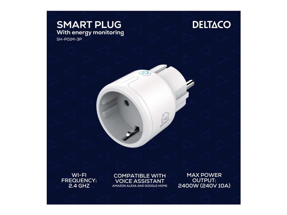 Bilde av 3-Pack Mini Smart Plug - Wifi, Timer