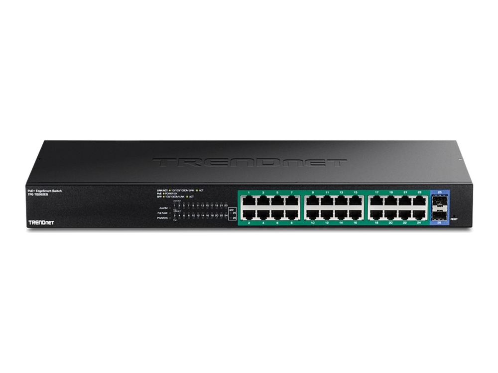 26-Port Gigabit Edgesmart Poe+ Switch