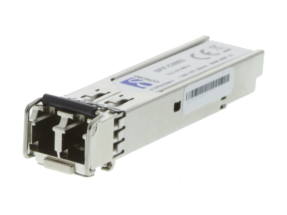 Deltaco Sfp-Dl002 - Sfp (Mini-Gbic) Transceiver Modul (Svarende Til: D-Link Dem-311Gt) - 1Gbe - 1000Base-Sx - Lc Multimodus - Op Til 550 M - 850 Nm -