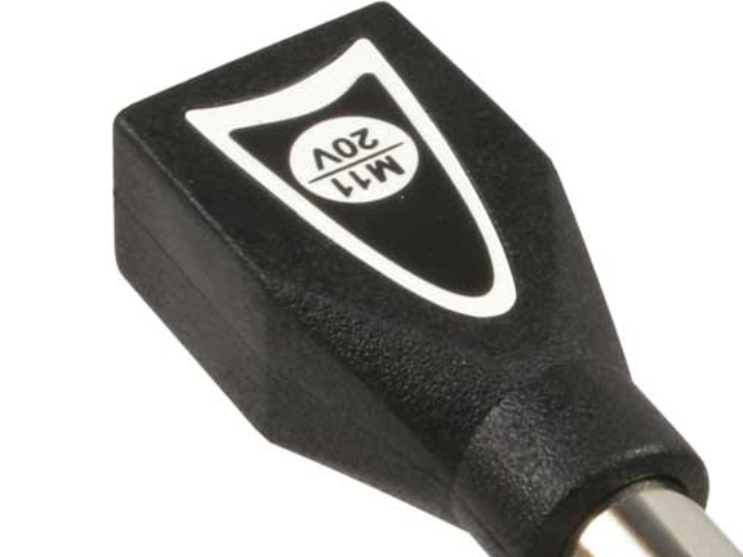 Inline Wechselstecker M11 (20V) Für Universal Netzteil, 90W/120W, Schwarz, Schwarz, M11, Ibm, Lenovo, Einfarbig, 20 V, M11, 70 Mm