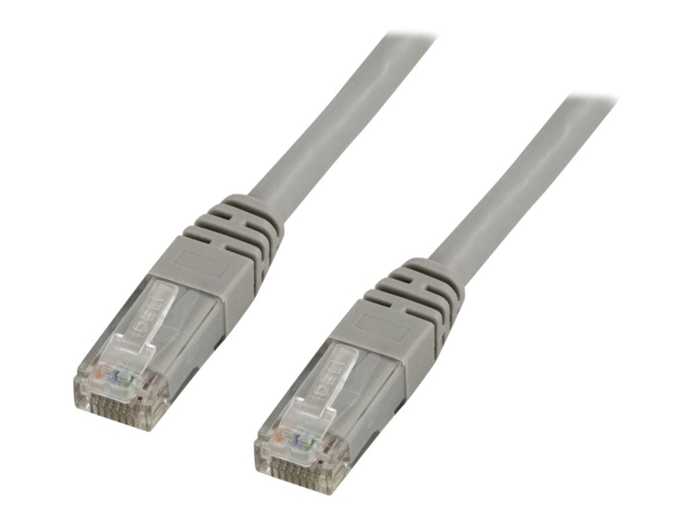 Deltaco - Patchkabel - Rj-45 (Han) Til Rj-45 (Han) - 20 M - Utp - Cat 5E