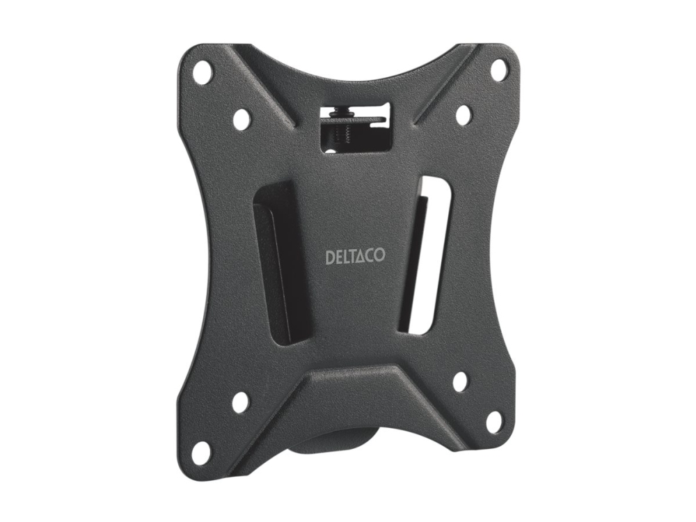 DELTACO Office ARM-0100 - Konsol - Ultrasmal - för LCD-display - svart - skärmstorlek: 13-27 - väggmonterbar | Spel - Bildskärmar & tillbehör - Bord & väggfäste | GameStuff