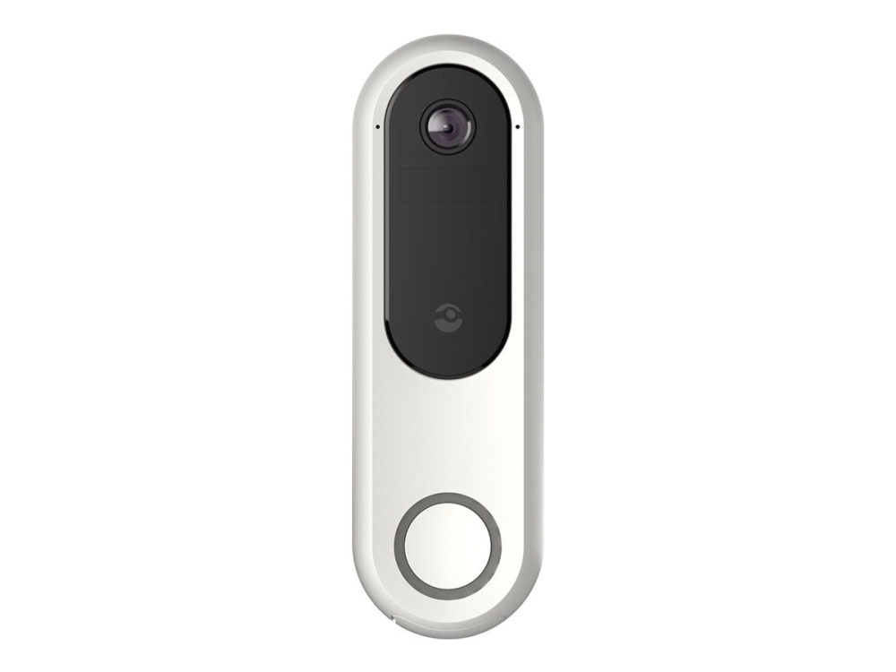 Doro Hemma - Smart Dörrklocka - Med Kamera - Trådlös - 802.11B/G/N, 433 Mhz Rf-Protokoll - 2.4 Ghz - Vit