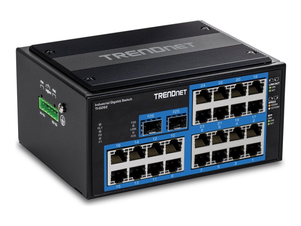 Trendnet Ti-G262, Gigabit Ethernet (10/100/1000)