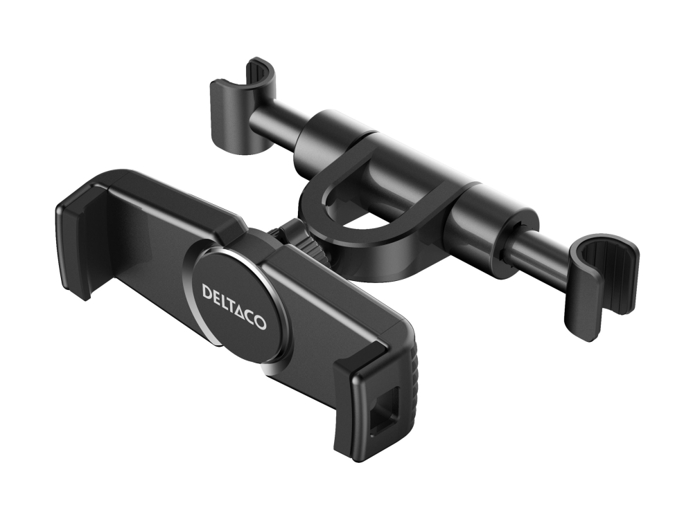 DELTACO ARM-C106 - Bilhållare för mobiltelefon, surfplatta - adjustable angle - svart | Tele & GPS - Mobil tillbehör - Bilhållare | GameStuff