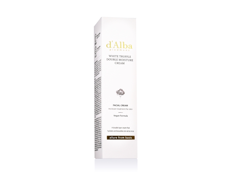 D'alba White Truffle Double Moisture Cream Vegan Moisturizer