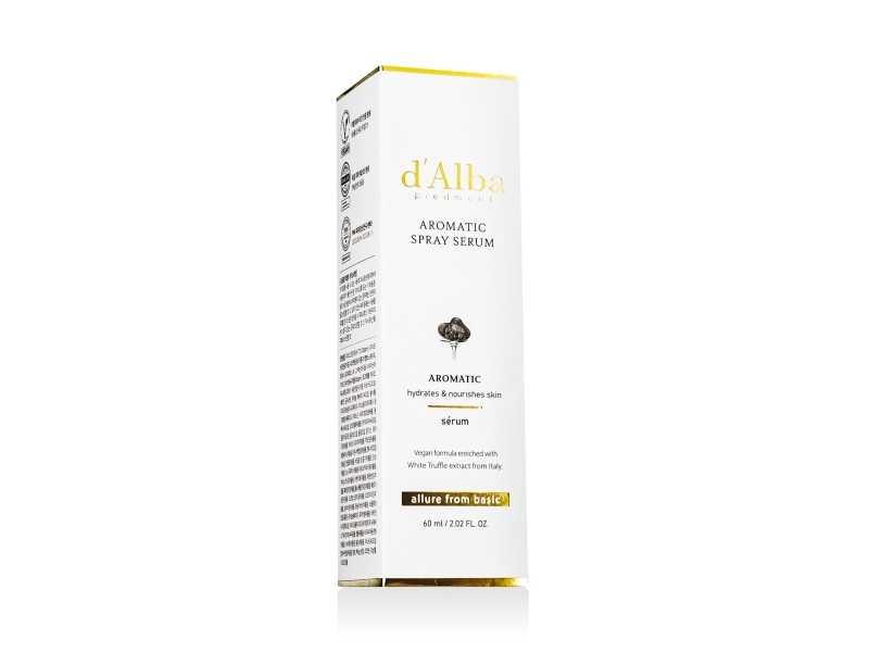 D'alba Italian White Truffle First Aromatic Spray Serum Fragrant Vegan Glowy
