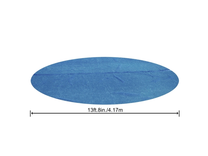 Bestway 58252, Pool-Solarabdeckung, Blau, 1,27 Kg, Sichtverpackung, 380 Mm, 580 Mm