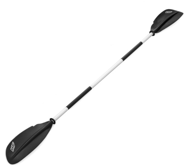 Bestway 62174, Kajak-Paddel, Schwarz, Metallisch, Poly-Beutel Mit Header-Karte, En 16083, 2300 Mm, 190 Mm