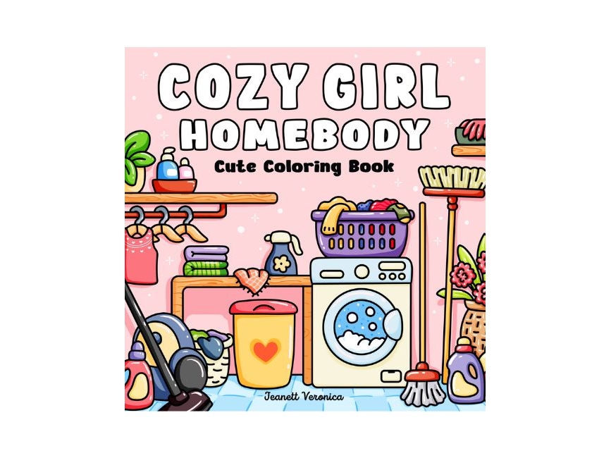 Cozy Girl Homebody Jeanett Veronica | Skola & Hobby - Till skolväskan - Målarböcker | GameStuff