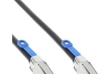 Inline 27638C, 2 M, Sff-8644, Sff-8644, Hanstik/Hanstik, Sort, 194 G