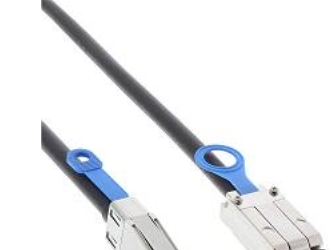 Inline Externes Mini Sas Hd Kabel, Sff-8644 Zu Sff-8088, 6Gb/S, 2M, 2 M, Sff-8088, Sff-8088, Männlich/Männlich, Schwarz, 188 G