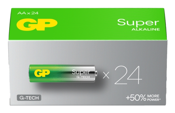 GP Super Alkaline - Batteri 20 x AA-typ - alkaliskt | EL Artiklar - Batteri - AA-batterier | GameStuff
