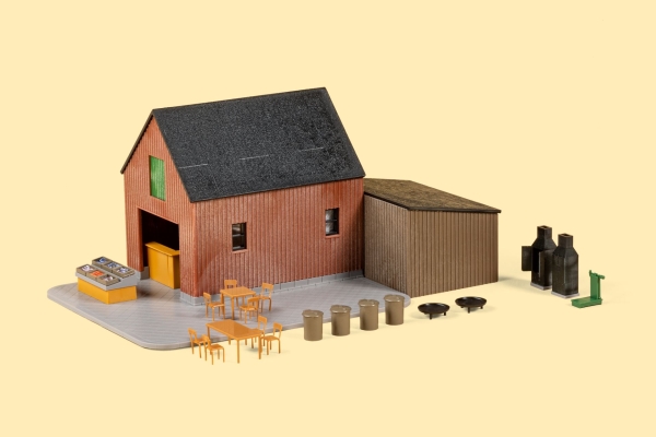 Auhagen Hofladen, Ho (1:87), Mehrfarbig