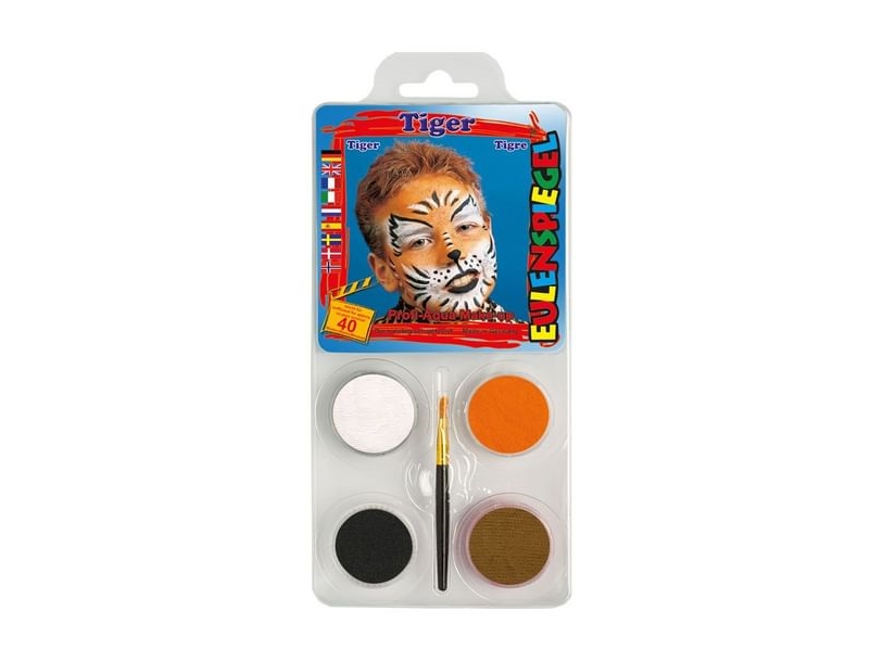 Eulenspiegel Tiger Makeup