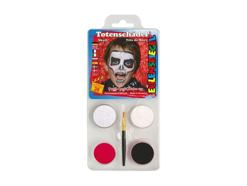 Eulenspiegel Kranie Makeup