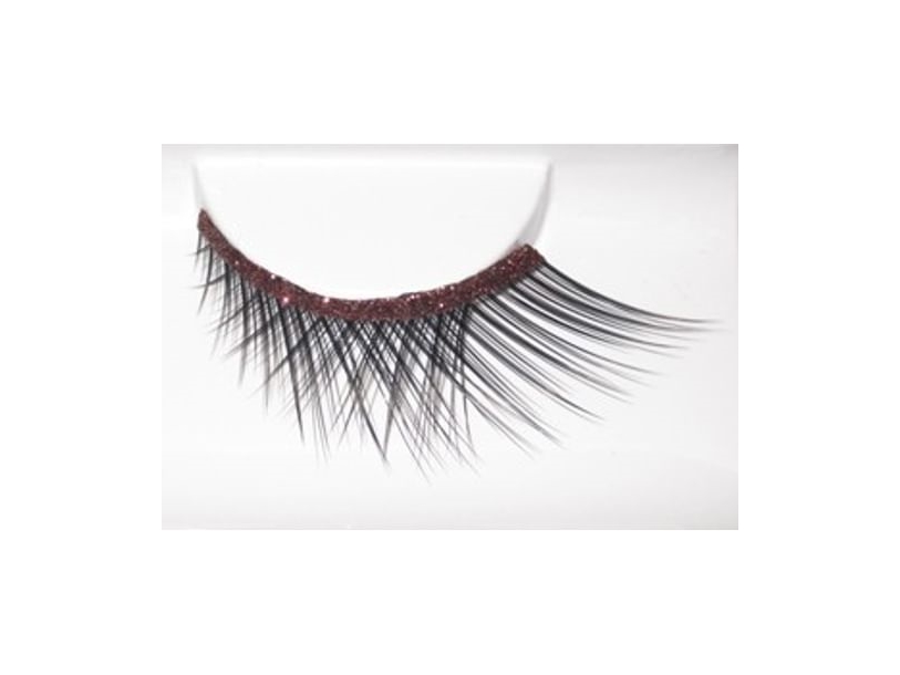 Schwarz Mit Deko, Wimpern