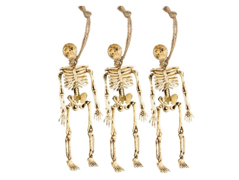 Erhängte Skelette
