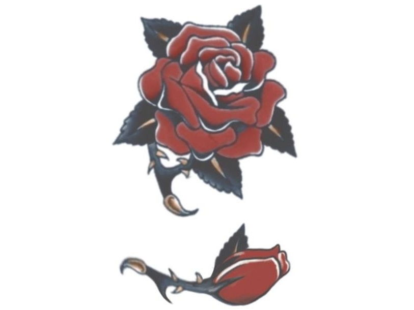Rote Rose Tattoo