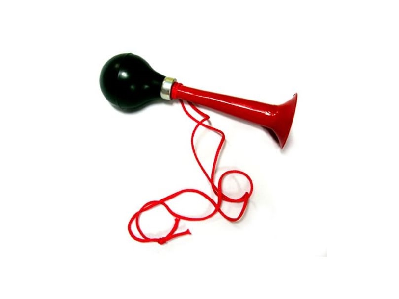 Rotes Bootshorn