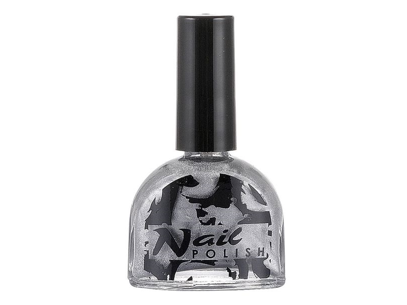 Silberner Nagellack