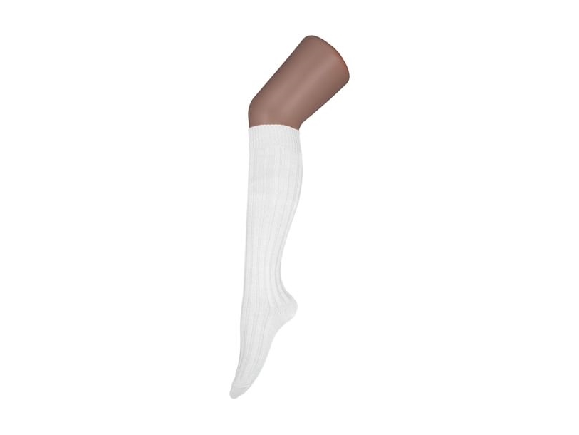 Weiße Tiroler Socken